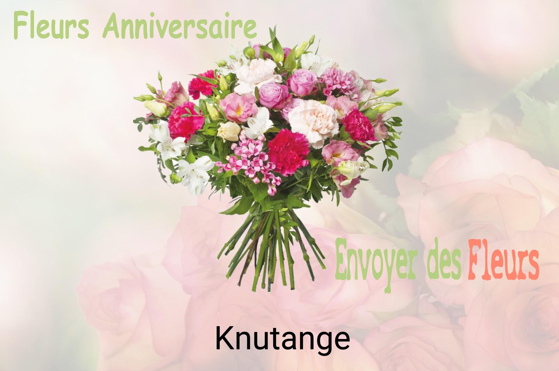 Bouquet de fleurs d’anniversaire livré à Knutange