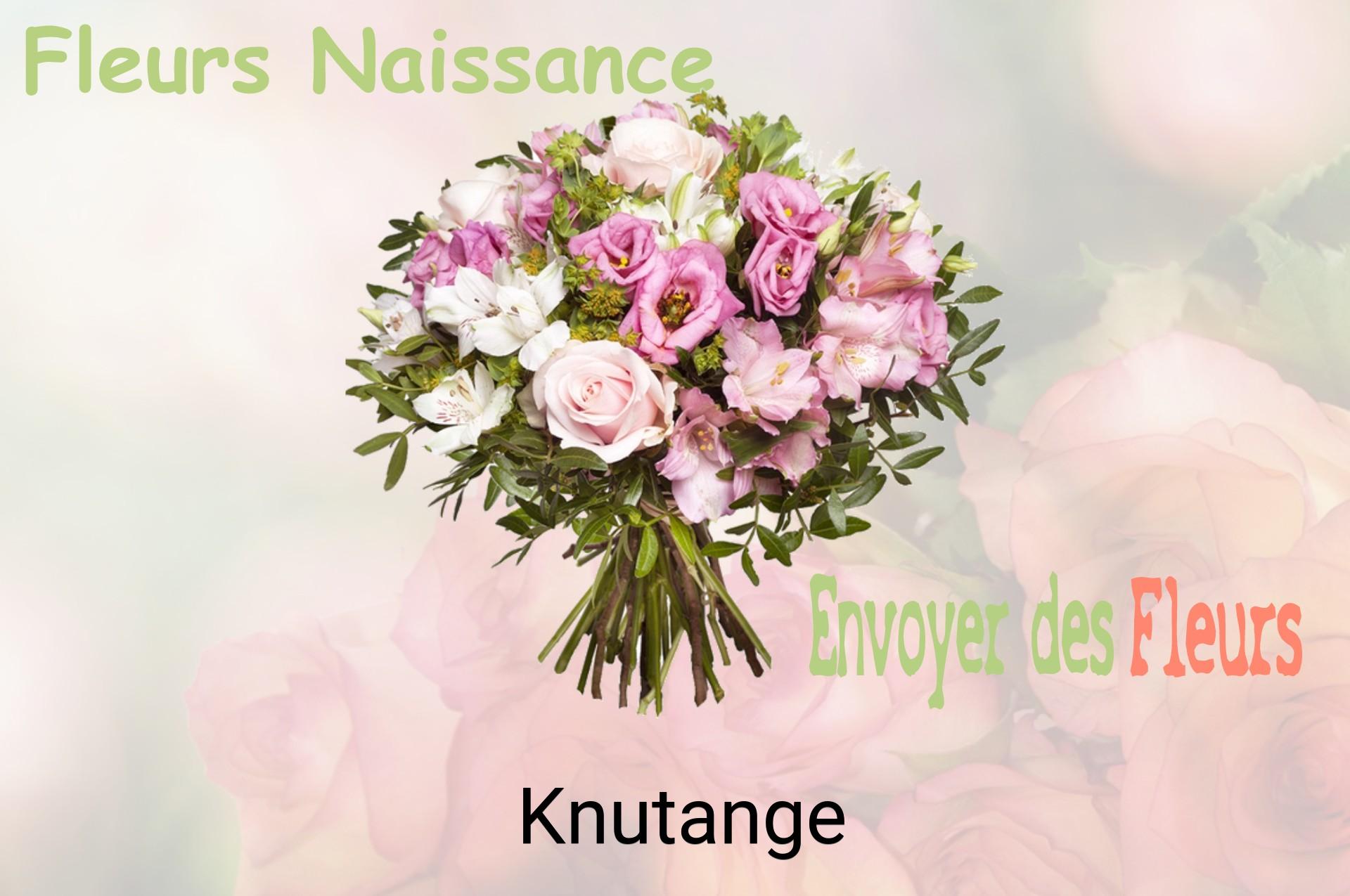 Bouquet de fleurs de naissance livré à Knutange